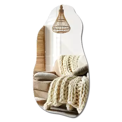 Miroir organique tache suspendue
