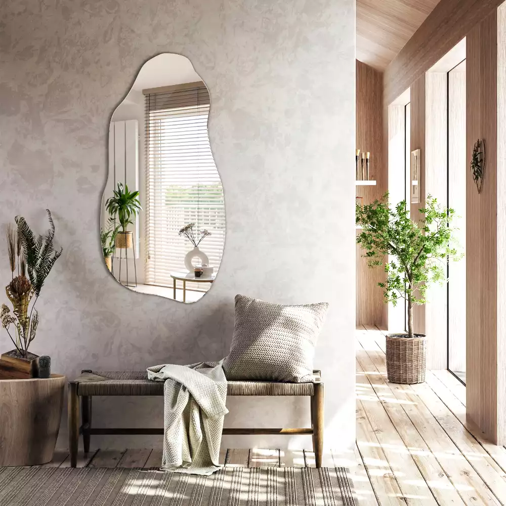 Miroir organique tache suspendue