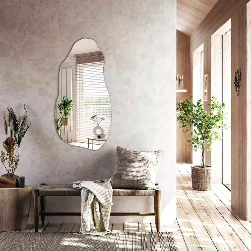 Miroir organique tache suspendue