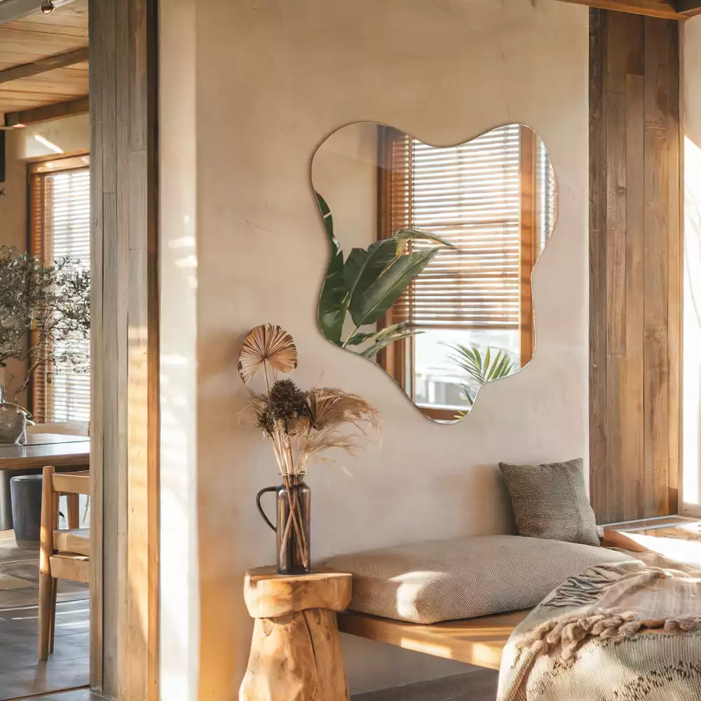 Miroir asymétrique tache