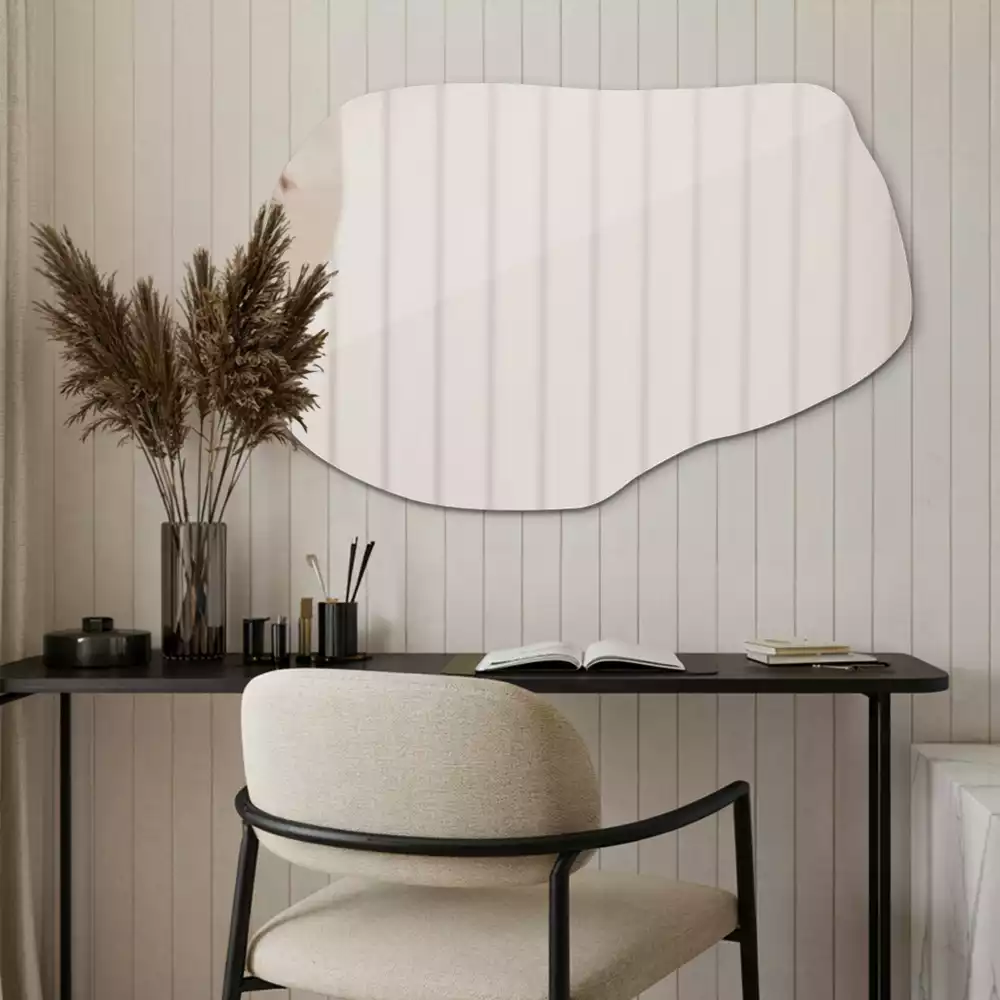 Miroir forme irrégulière unique