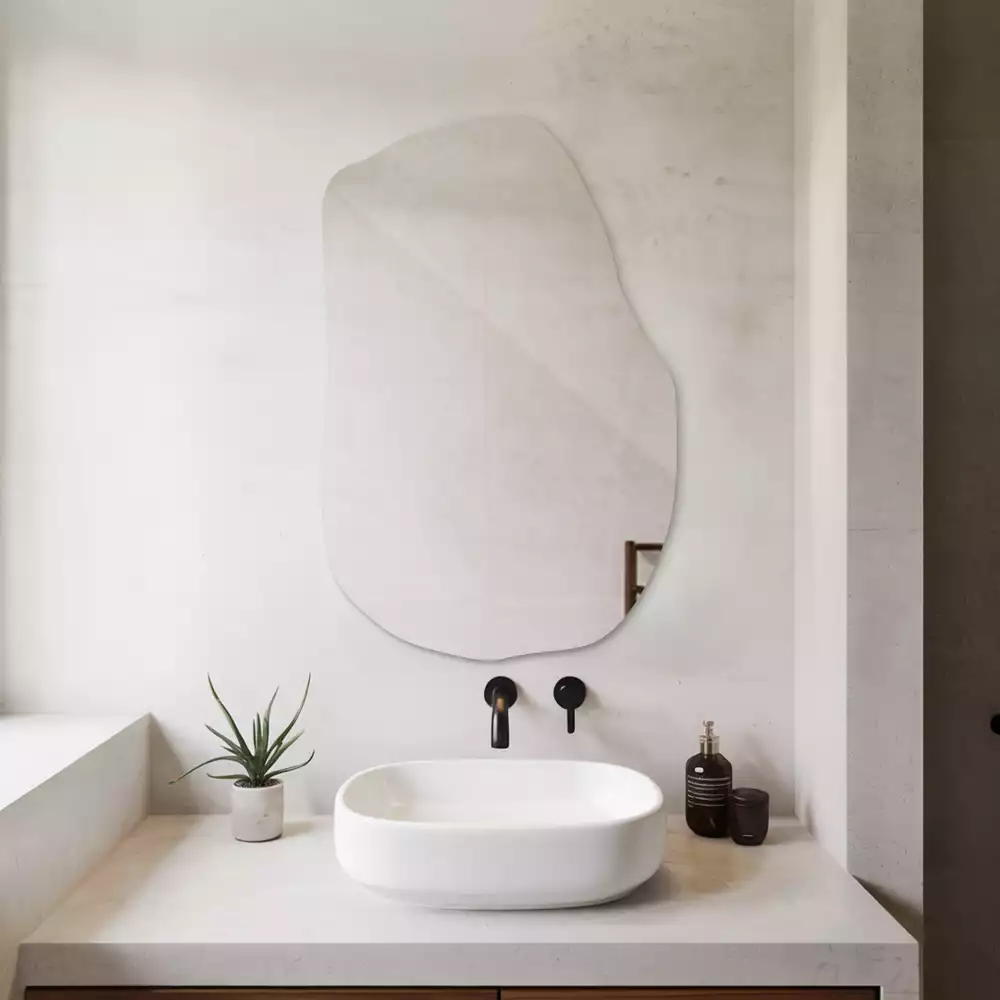 Miroir forme irrégulière unique