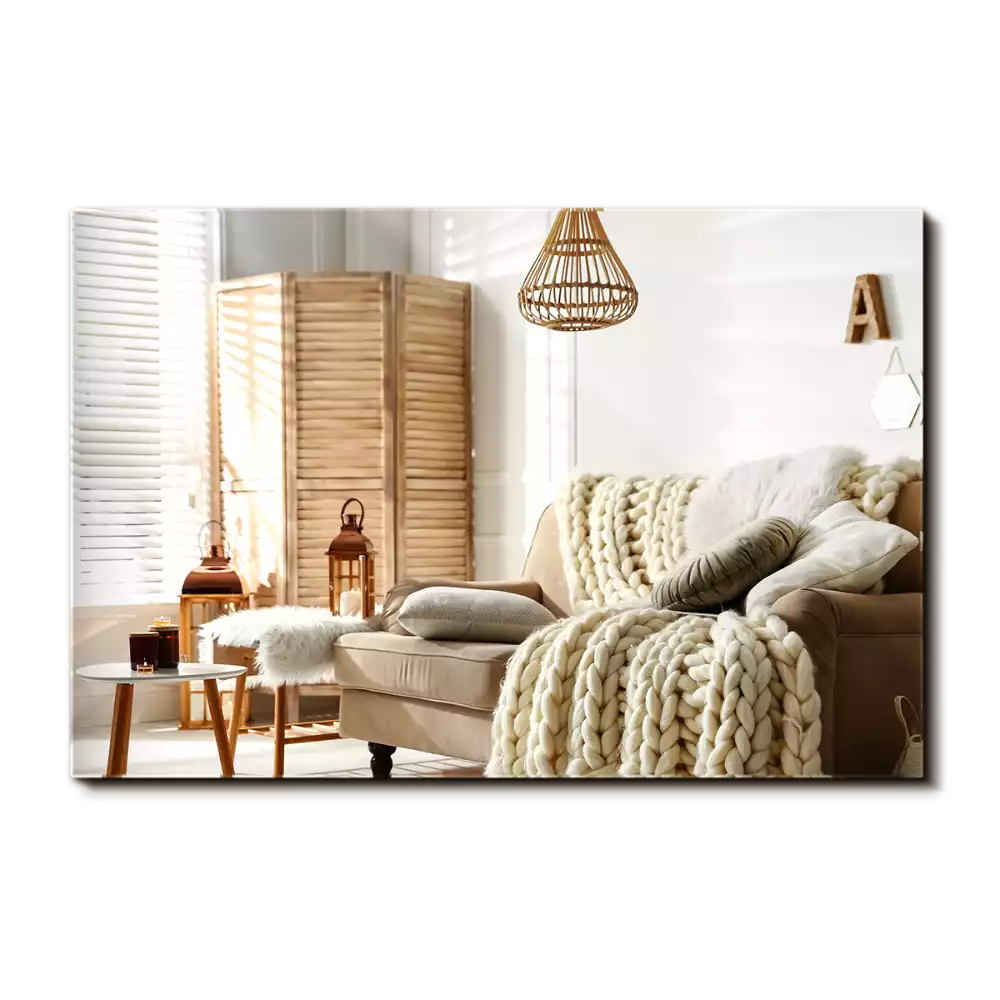 Miroir rectangulaire moderne sans cadre