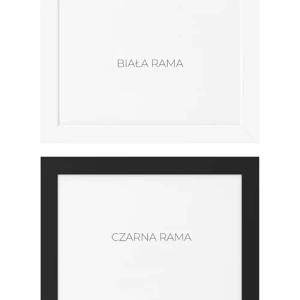 Miroir rectangulaire mur avec cadre noir