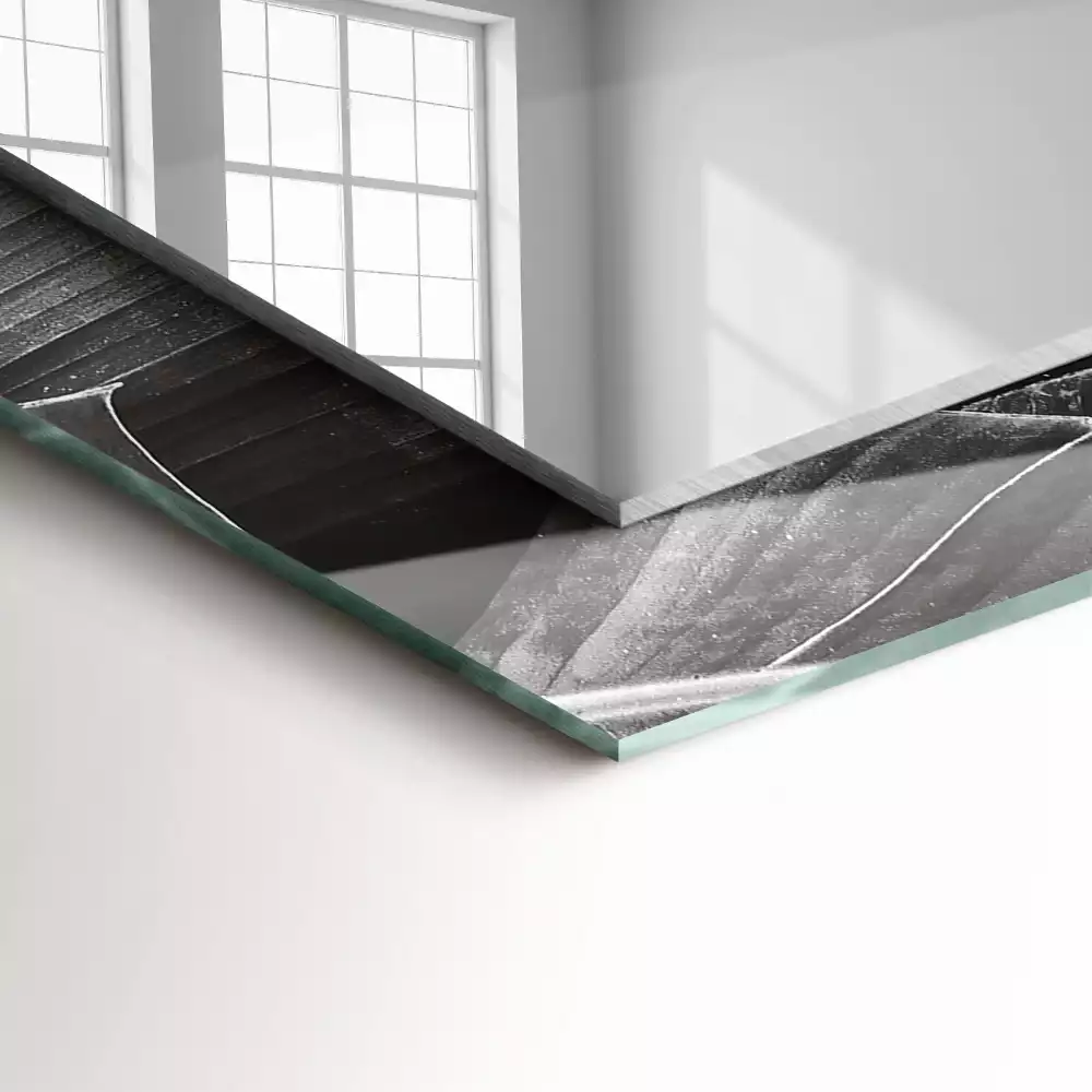 Miroir décoratif rectangulaire Feuilles de bananier