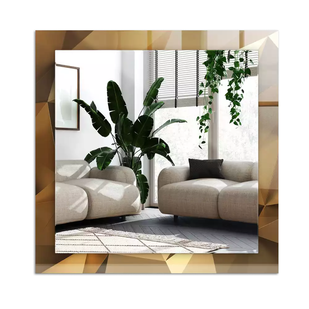 Miroir décoratif rectangulaire Formes géométriques