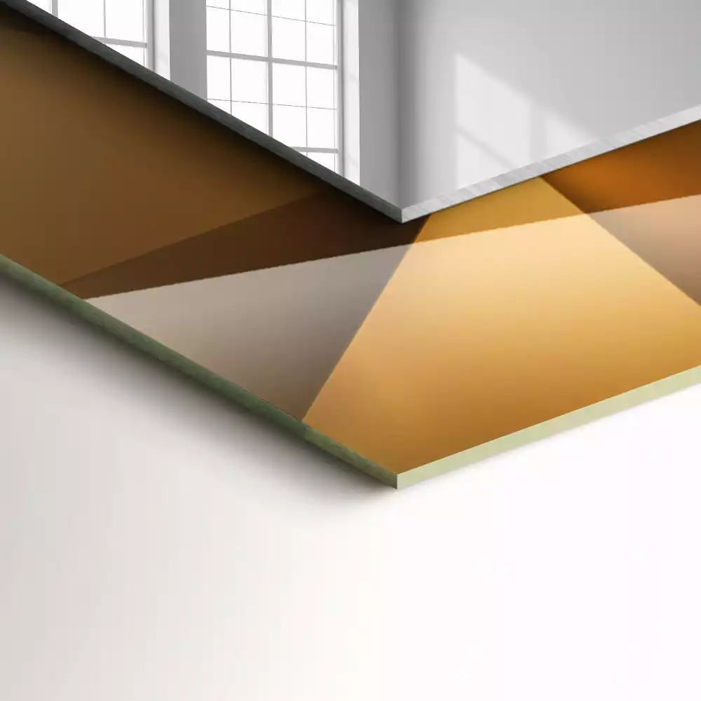 Miroir décoratif rectangulaire Formes géométriques