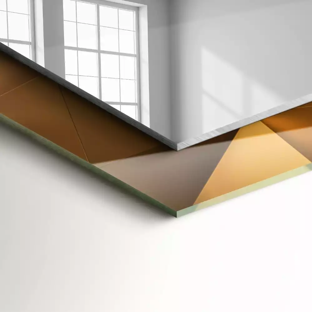 Miroir décoratif rectangulaire Formes géométriques