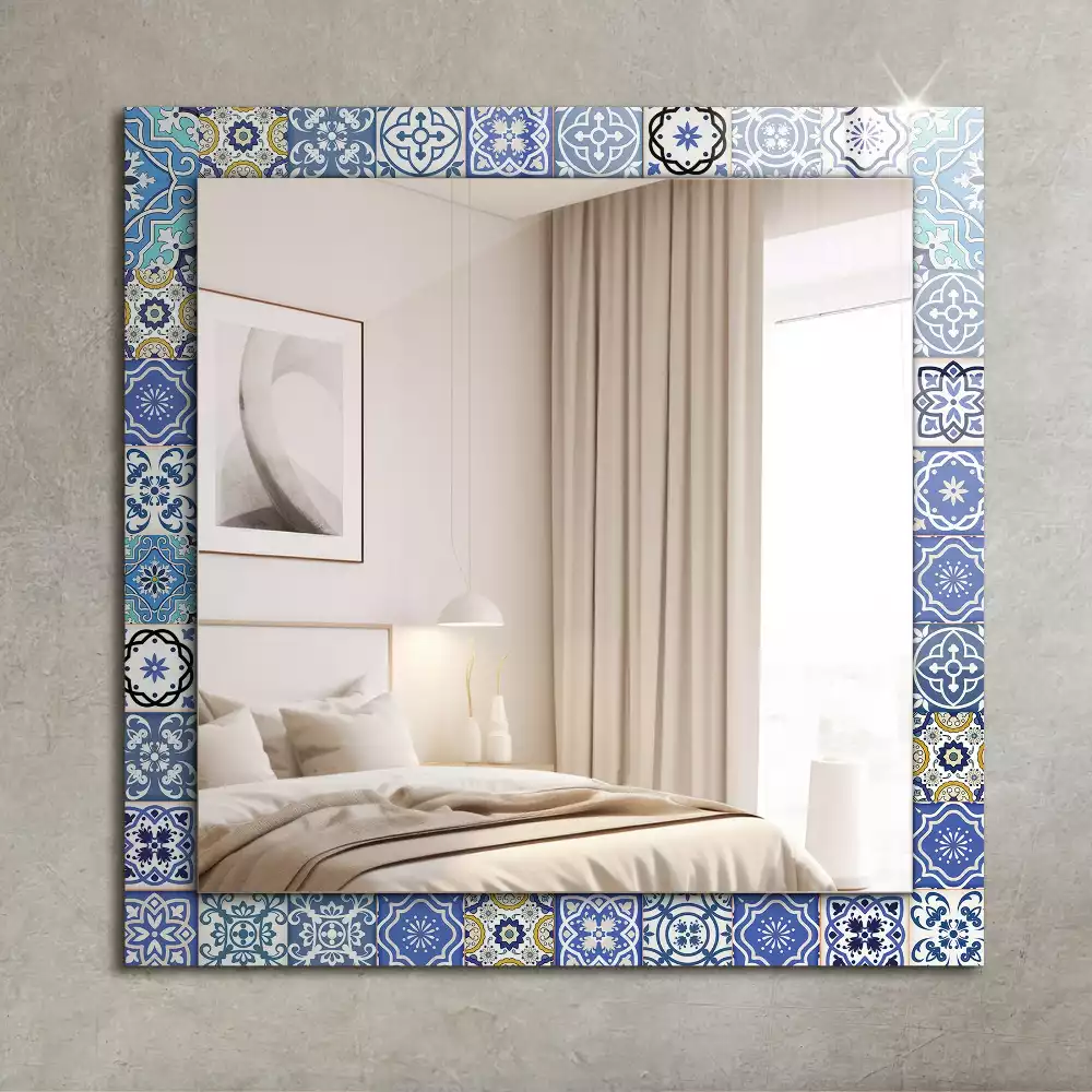 Miroir décoratif rectangulaire Motifs marocains