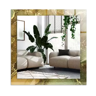 Miroir décoratif rectangulaire Art abstrait