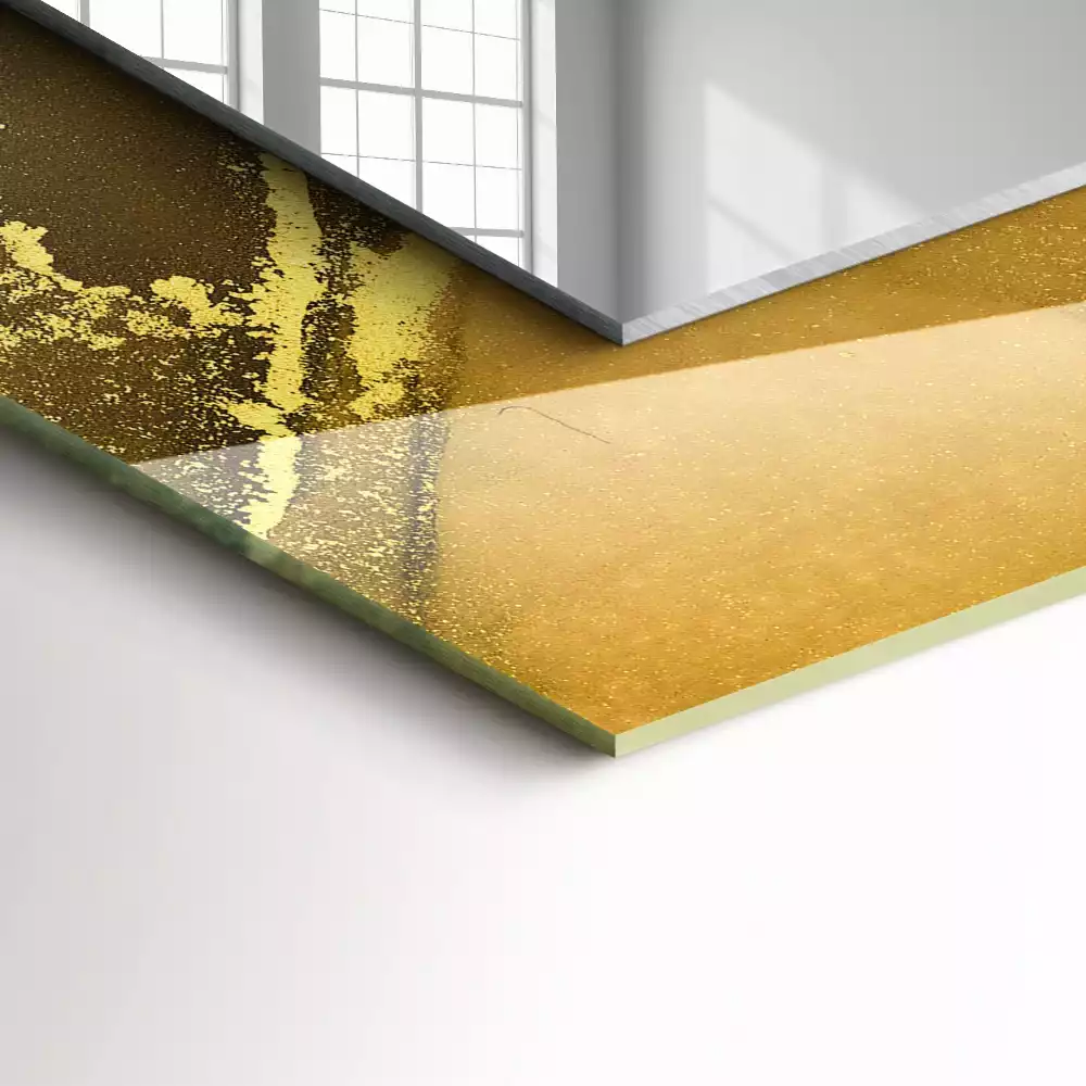 Miroir décoratif rectangulaire Art abstrait