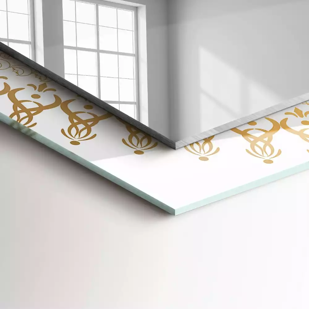 Miroir décoratif rectangulaire Motif mandala