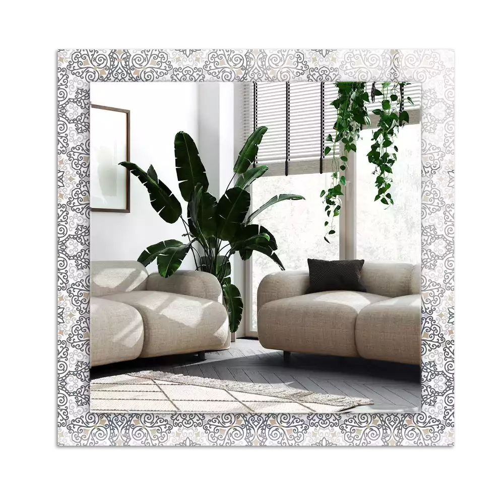 Miroir décoratif rectangulaire Motif ornement