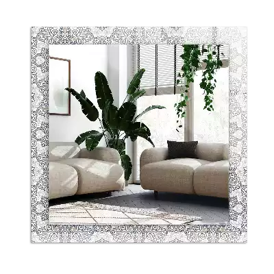 Miroir décoratif rectangulaire Motif ornement