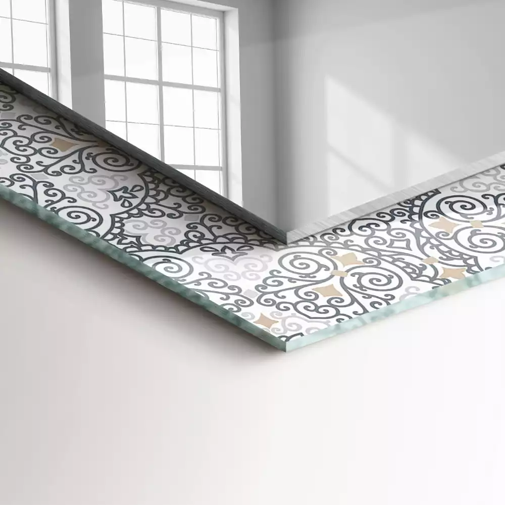 Miroir décoratif rectangulaire Motif ornement