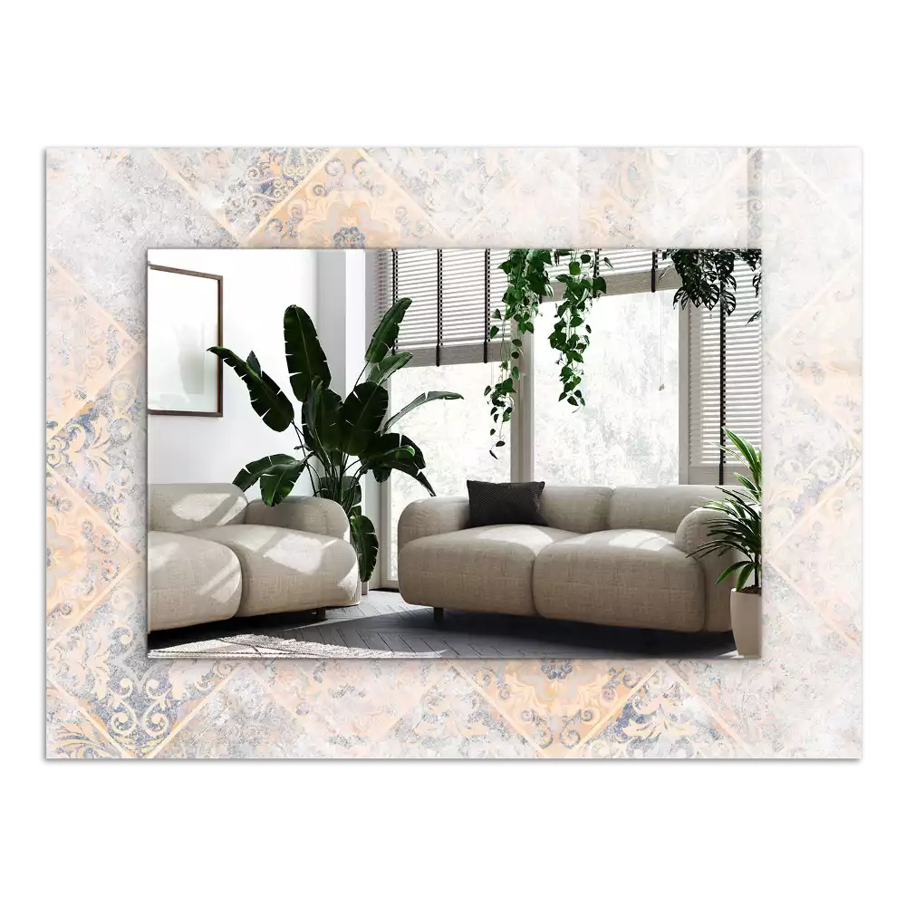 Miroir décoratif rectangulaire Carrelages à motifs