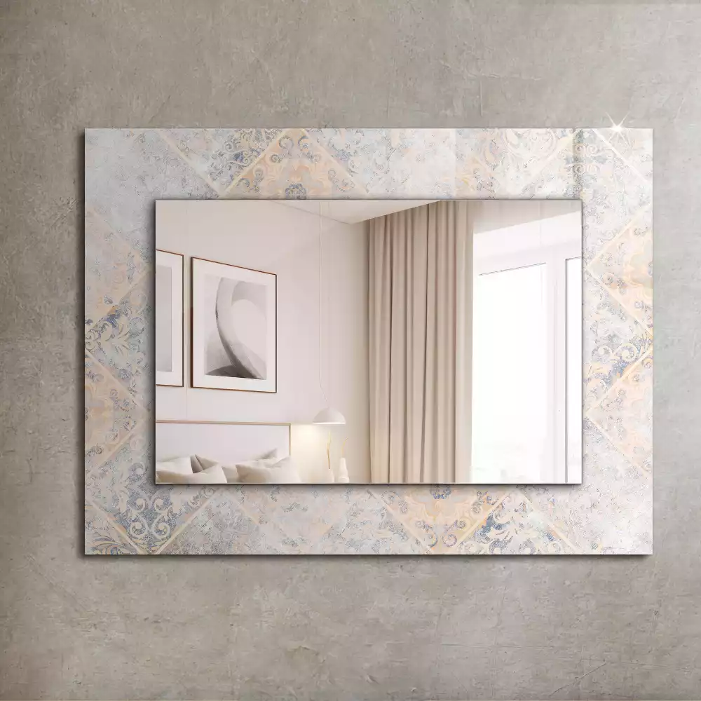 Miroir décoratif rectangulaire Carrelages à motifs