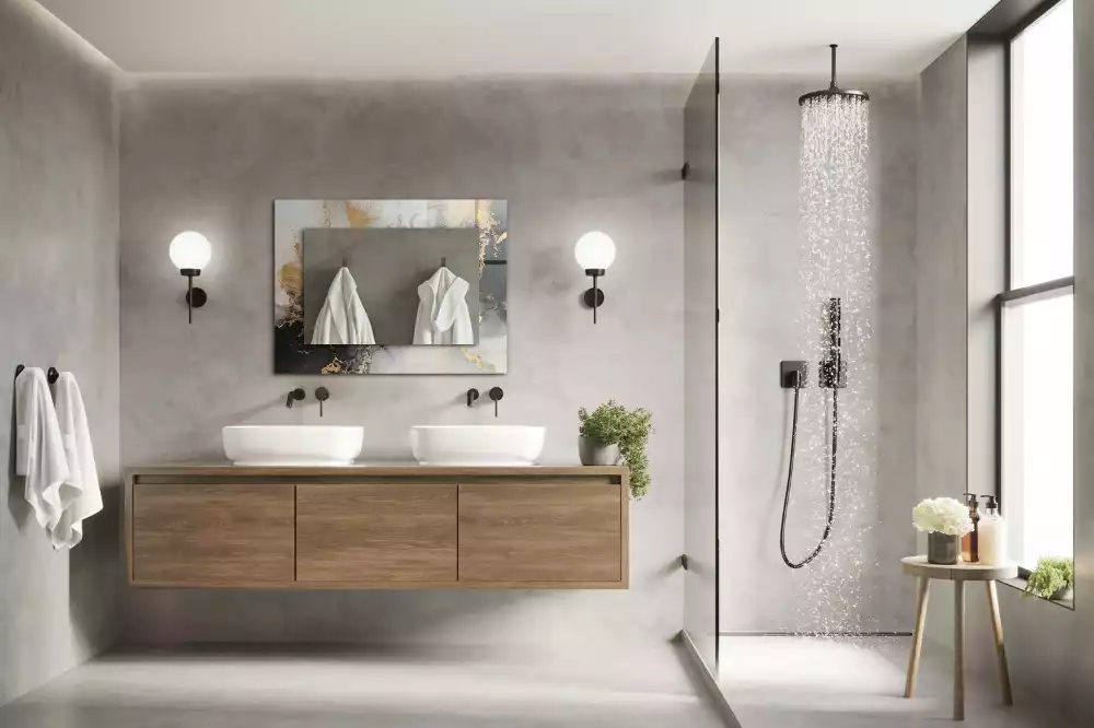 Miroir décoratif rectangulaire Art moderne abstrait