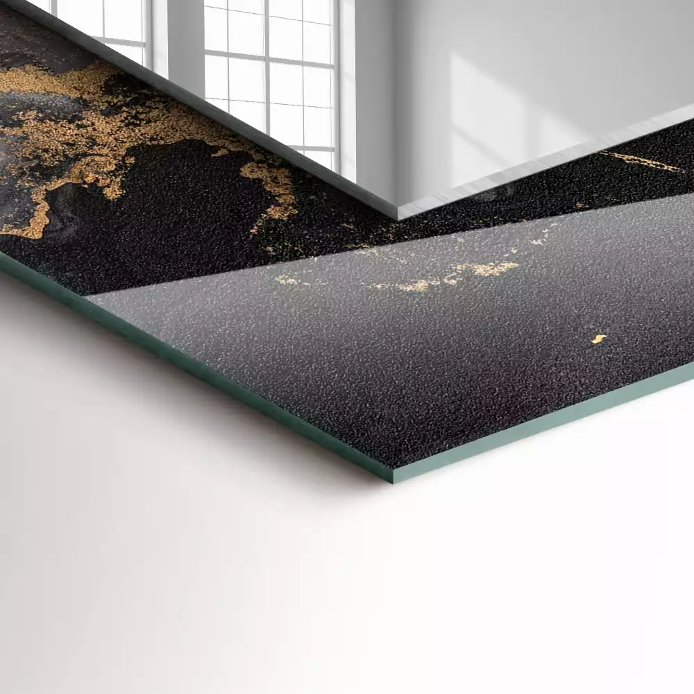 Miroir décoratif rectangulaire Art moderne abstrait