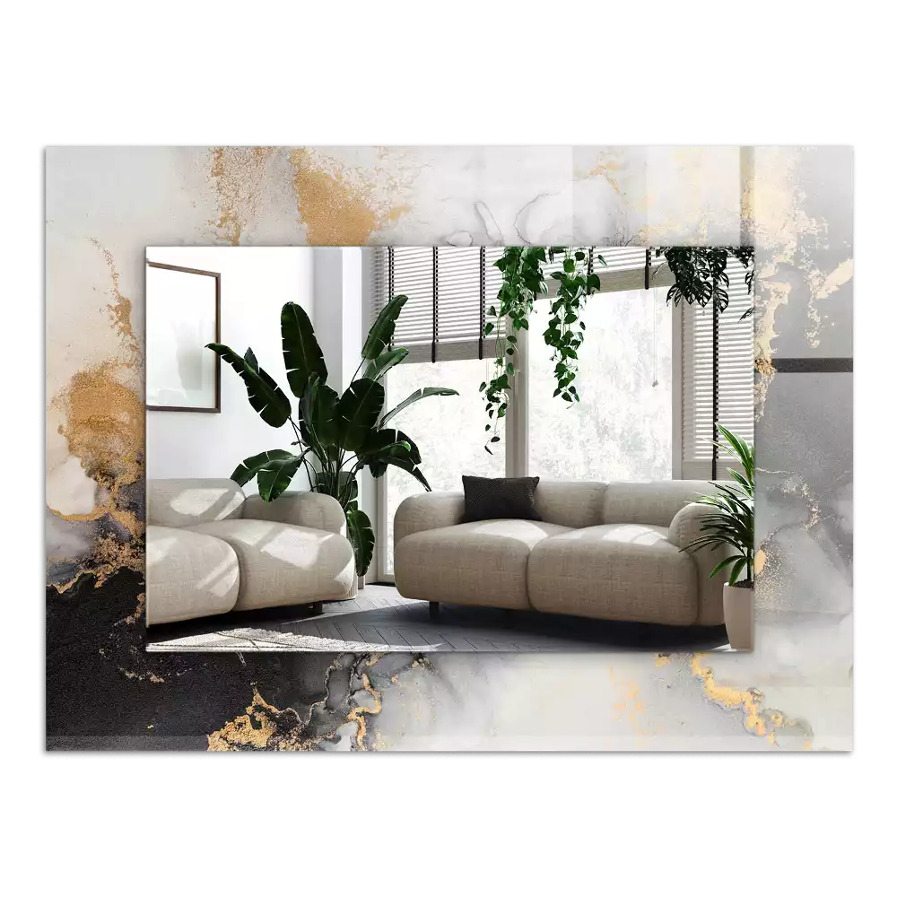 Miroir décoratif rectangulaire Art moderne abstrait