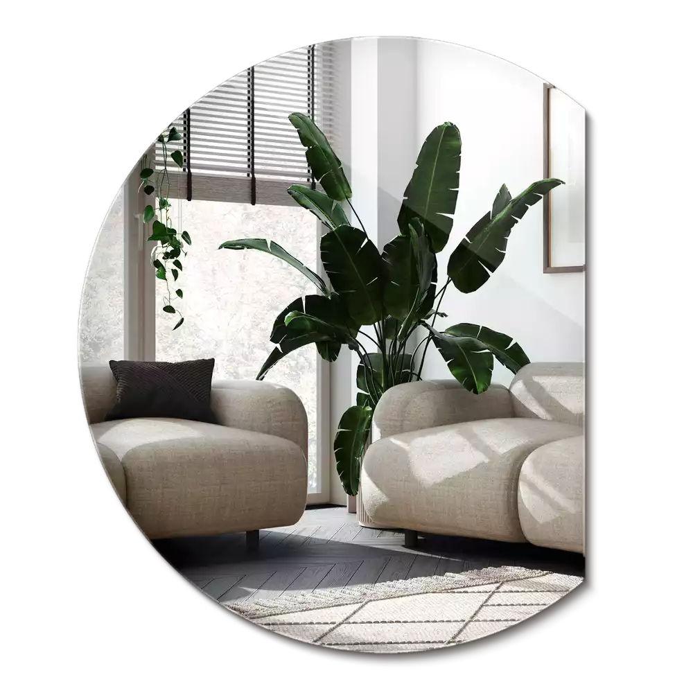 Demi cercle miroir ajout original