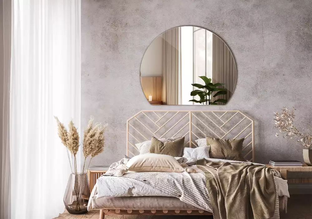 Demi cercle miroir ajout original