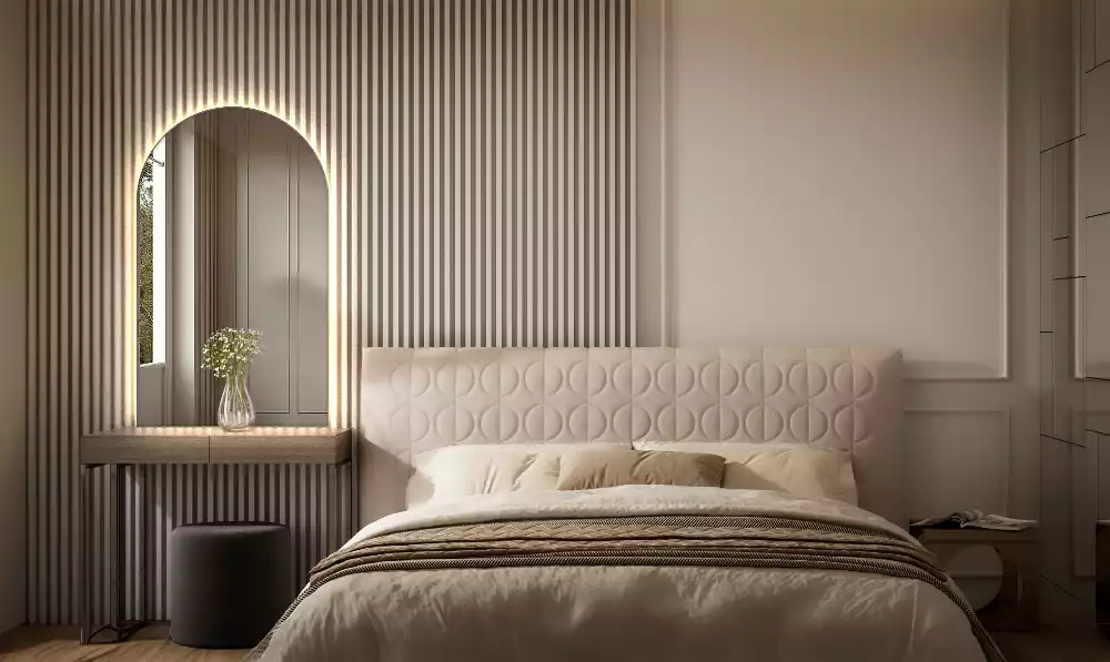 Miroir en forme d arche avec rétroéclairage LED